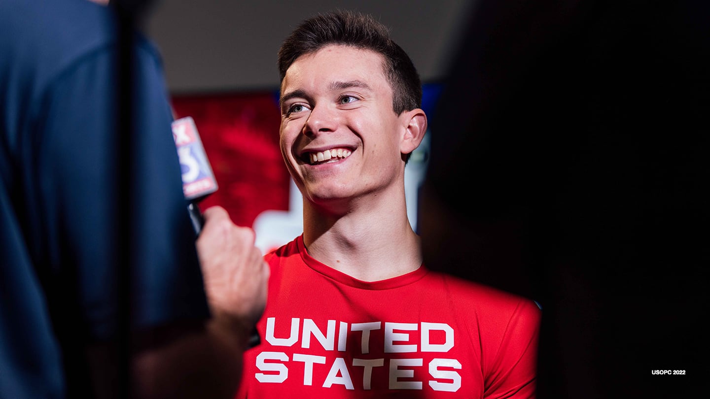 Team USA Brody Malone Heads Into Gymnastics Nationals As